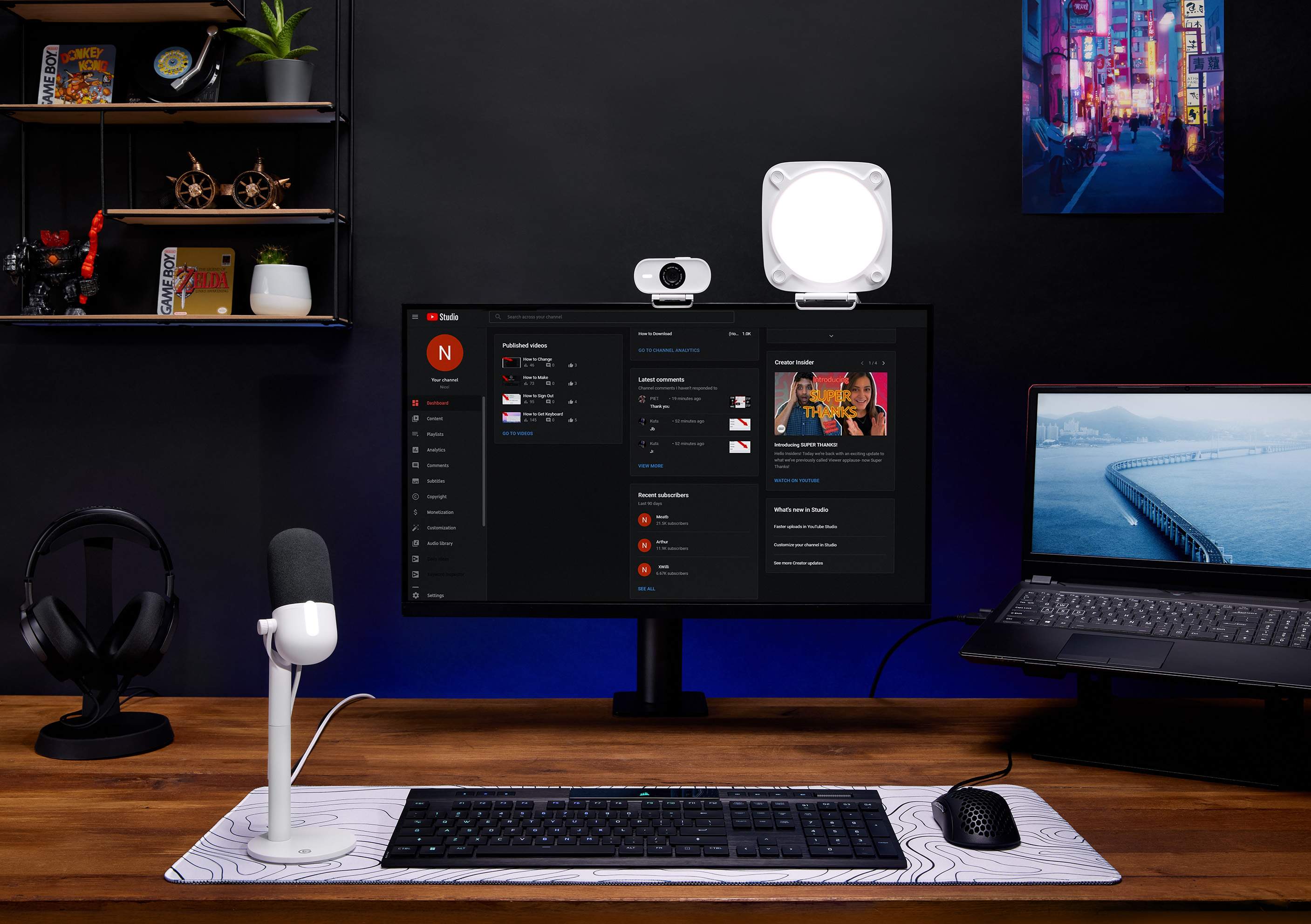 Elgato Facecam Neo 1080p60 Autofocus Webcam — lifestyle