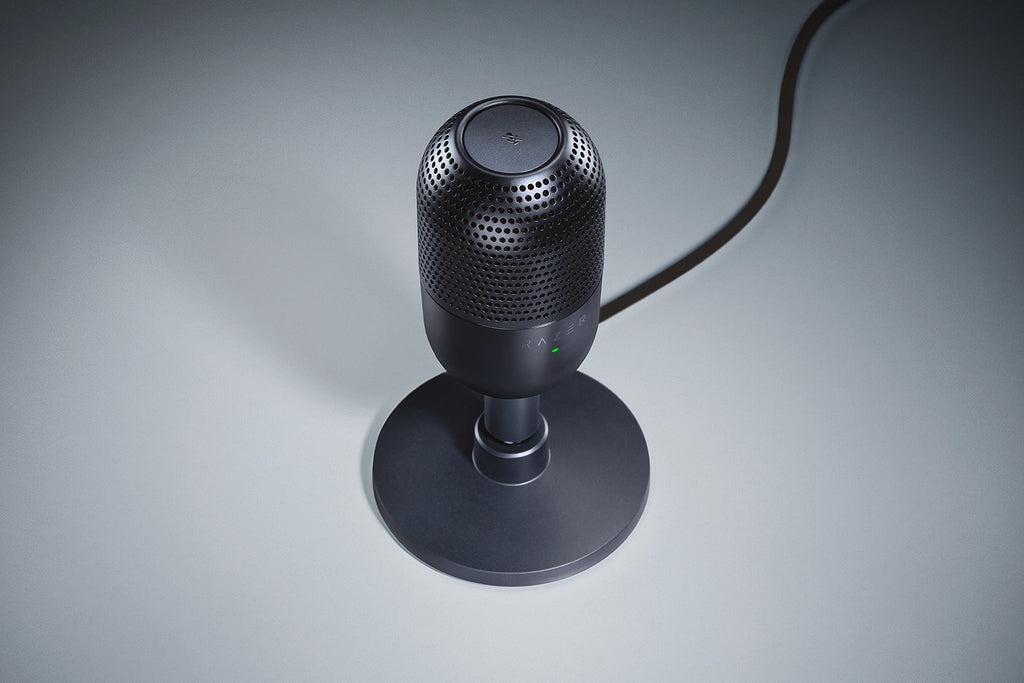 Black Razer Seiren V3 Mini Supercardioid USB Microphone — detail
