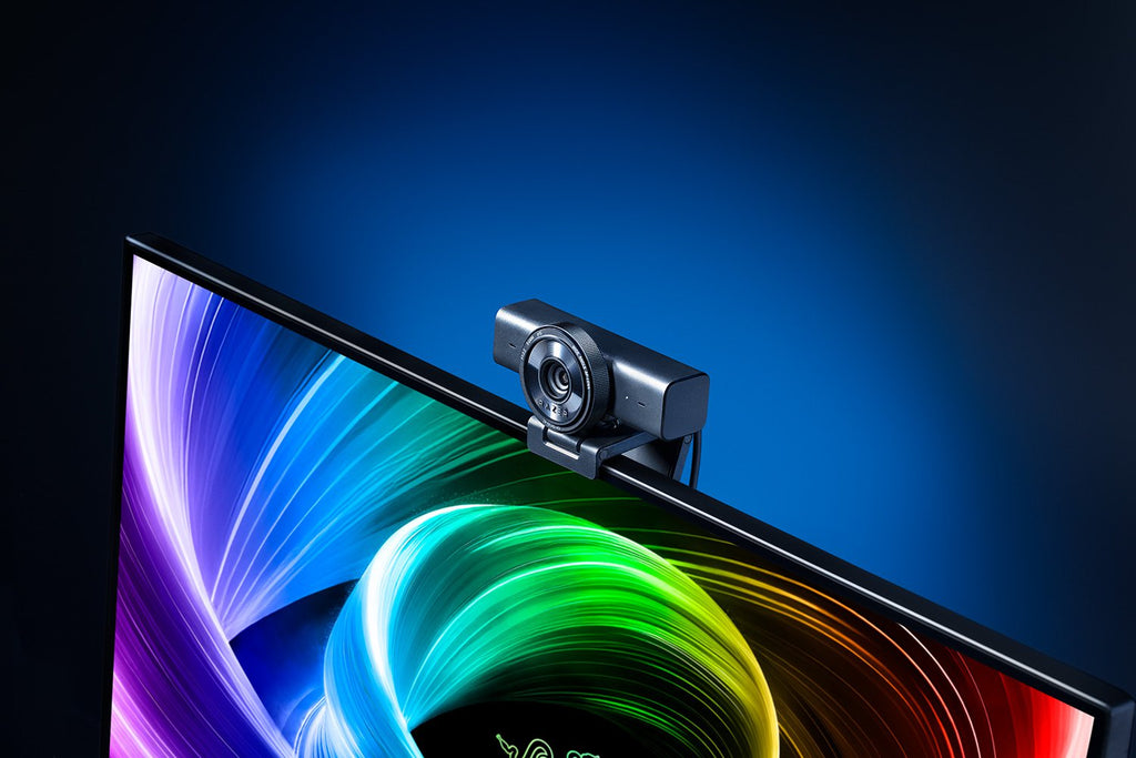 Black Razer Kiyo V2 X 1440p 60 FPS Webcam - Black product view