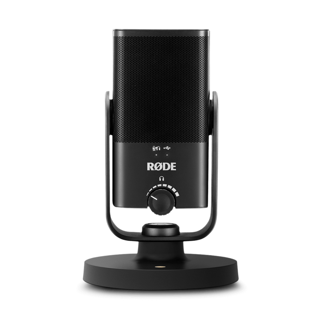 Black RØDE NT-USB Mini Compact USB Microphone product view