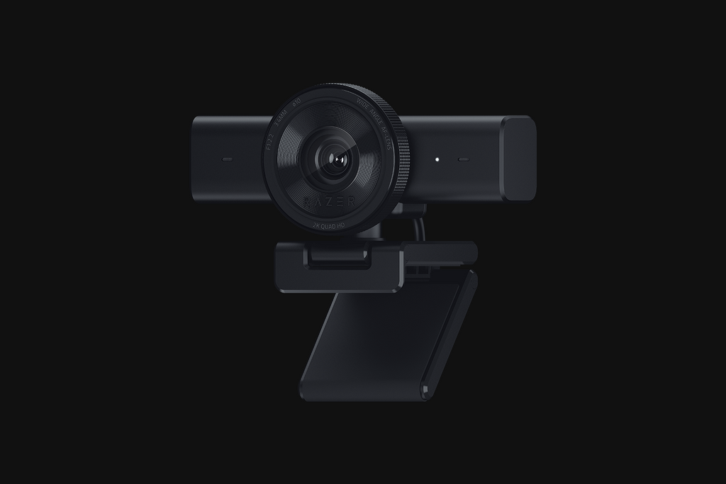 Razer Kiyo V2 X 1440p 60 FPS Webcam - Black — side