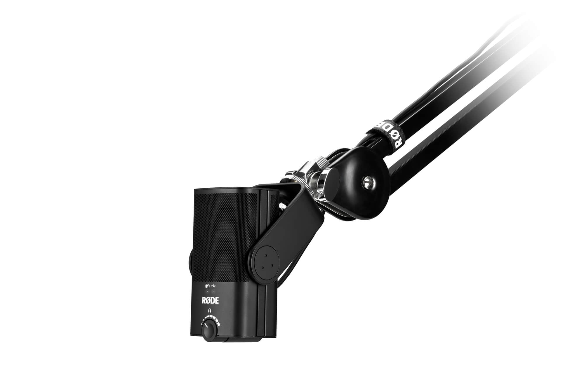 RØDE NT-USB Mini Compact USB Microphone — mounting detail